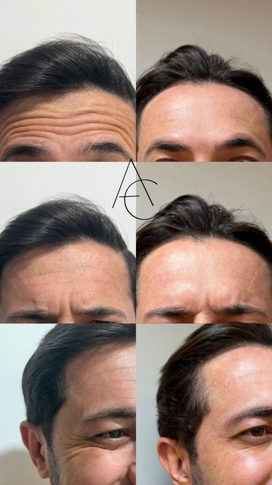 Registro de resultado de procedimento realizado por Andréa Chaves