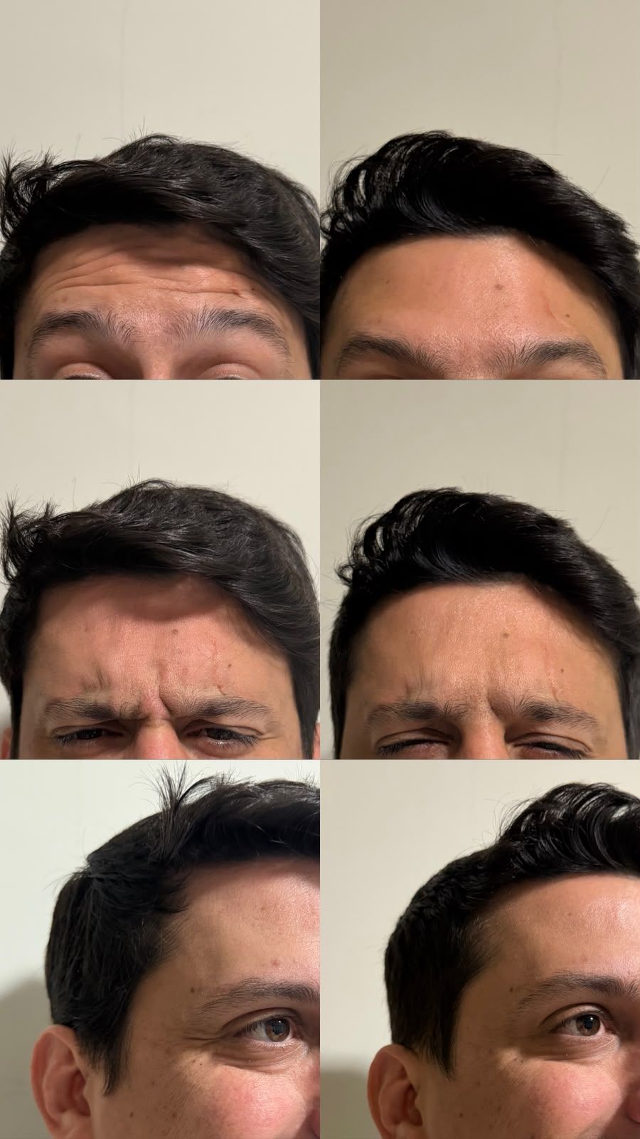 Registro de resultado de procedimento realizado por Andréa Chaves